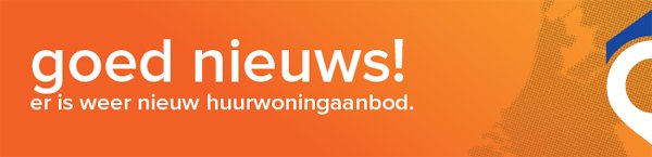 woningaanbod ontvangen